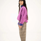 Cozy drop sweater - Purple orchid