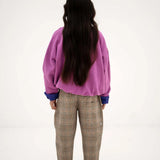 Cozy drop sweater - Purple orchid