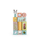 Stapelbare activiteitenblokkenspel - Trois Petits Lapins