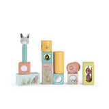Stapelbare activiteitenblokkenspel - Trois Petits Lapins