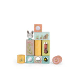 Stapelbare activiteitenblokkenspel - Trois Petits Lapins