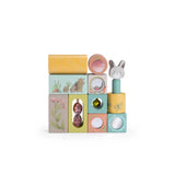 Stapelbare activiteitenblokkenspel - Trois Petits Lapins