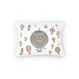 Satin Cushion - Hot Air Balloons