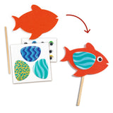 Collageknutsels - Vrolijk aquarium
