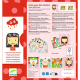 Allemaal verschillend - Creëren met stickers
