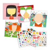 Allemaal verschillend - Creëren met stickers