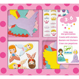 Ik hou van prinsessen - Creëren met stickers