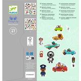 De wereld van CRAZY MOTORS - Stickers
