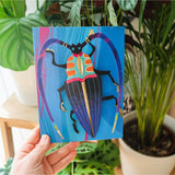 Papieren insecten - 3D schilderijen