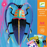 Papieren insecten - 3D schilderijen