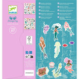 Glinsterende zeemeerminnen - Stickers