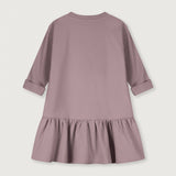 Longsleeve Frill Dress | Berry