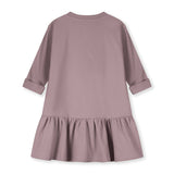 Longsleeve Frill Dress | Berry