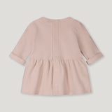 Baby Dress With Snaps | Faded Pink