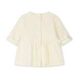 Baby Dress With Snaps | Cream