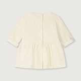 Baby Dress With Snaps | Cream