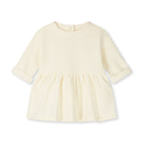 Baby Dress With Snaps | Cream