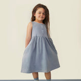 Sleeveless Dress | Stone Grey