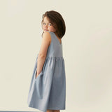 Sleeveless Dress | Stone Grey