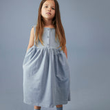 Sleeveless Dress | Stone Grey