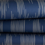 Wallpaper Ikat - Midnight Blue