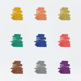 Markers Glitter - 9 Glitter Markers