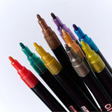 Markers Glitter - 9 Glitter Markers