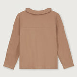 Boxy Collar Blouse Biscuit