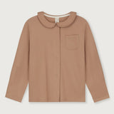 Boxy Collar Blouse Biscuit