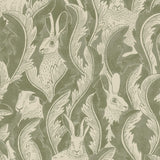 Wallpaper Hares In Hiding - Aloe