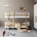 Wood Conversion kit Original junior bed to low bunk bed, white/oak