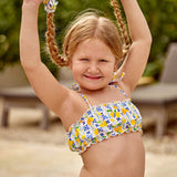 Harper Scrunchie - Sunny Lemon