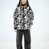 Hooded puffer - Liquid marble
