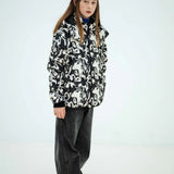 Hooded puffer - Liquid marble