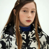 Hooded puffer - Liquid marble