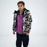 Hooded puffer - Liquid marble