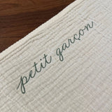 midi towel . petit garcon . sage green