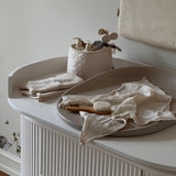 Kai changing mat - brown pebble