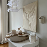 Baby blanket Bird - cream