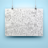 COLORING POSTER - I LOVE WINTER