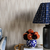 Wallpaper Ikat - Linen