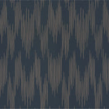 Wallpaper Ikat - Midnight Blue