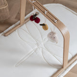 Dragon fly oval playmat - Cream