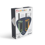 Kidywolf Kidytalk - Walkie Talkies - Green-Orange