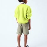 Izubird sweatshirt - Citron fluo