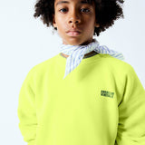 Izubird sweatshirt - Citron fluo