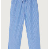 Zatybay Pants - Rayures Aqua