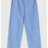Zatybay Pants - Rayures Aqua