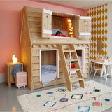 Kinderbed Droomhuis met bedlade