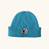 Knit Heritage Beanie - Blue Lagoon